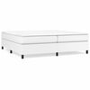 vidaXL Boxspring bed kunstleer wit 200x200 cm