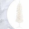 vidaXL Kunstmatige slanke kerstboom 120 cm 150 LED's Warmwit