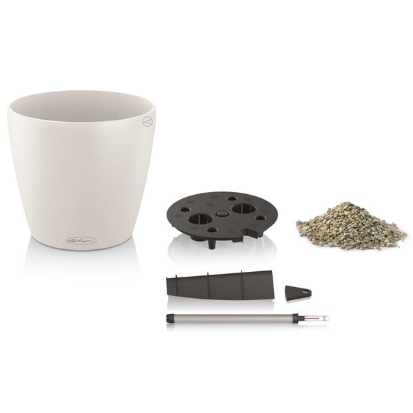 LECHUZA Plantenbak Classico Color 43 ALL-IN-ONE wit 13230