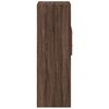 vidaXL Hoge kast 45x42,5x124 cm bewerkt hout bruin eikenkleurig