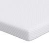 vidaXL Traagschuimmatras topper for Volwassene Zacht 70 x 200 cm Wit