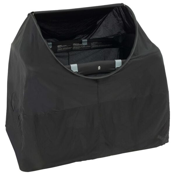 DERYAN Campingbedbeschermer nachthoes zwart