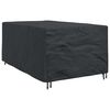 vidaXL Meubelhoes Effen Zwart 143 x 225 x 90 cm 210D