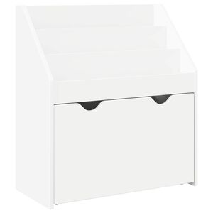 vidaXL Kinderen Boekenkast met lade Wit 60 x 29,5 x 69 cm Bewerkt hout