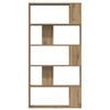 vidaXL Boekenkast Artisan Eiken 80 x 24 x 159 cm Bewerkt hout