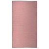 vidaXL Buitenkleed platgeweven 80x150 cm rood
