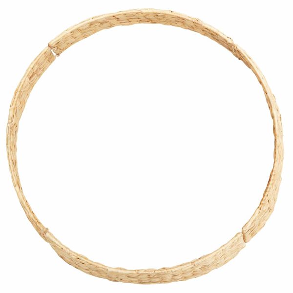 vidaXL Kerstboomkraag Bruin 90 x 90 x 28 cm Waterhyacint