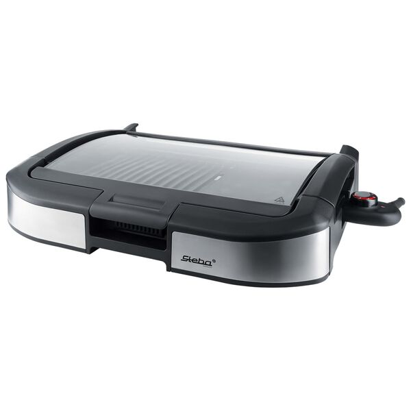 Steba Tafelbarbecue elektrisch VG 195 2200 W zwart en zilverkleurig