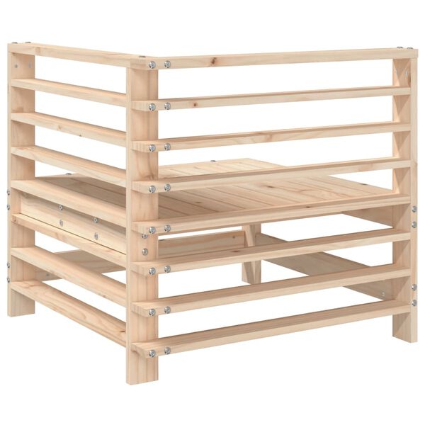 vidaXL Tuinhoekbank massief grenenhout