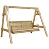 vidaXL Schommelbank 205x150x157 cm ge&iuml;mpregneerd grenenhout