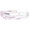 vidaXL Bedframe met 4 lades massief grenenhout honingbruin 200x200 cm