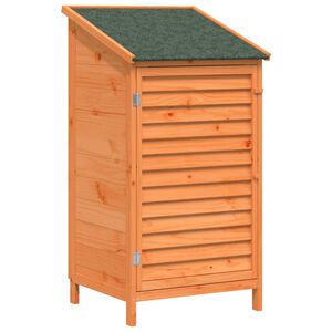 vidaXL Tuinschuur Bruin 59 x 56 x 113,5 cm Massief Vurenhout