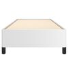 vidaXL Bedframe kunstleer wit 90x190 cm