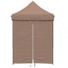 vidaXL Partytent Bruin 200 x 200 x 306 cm Oxford Stof
