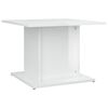 vidaXL Salontafel 55,5x55,5x40 cm bewerkt hout hoogglans wit