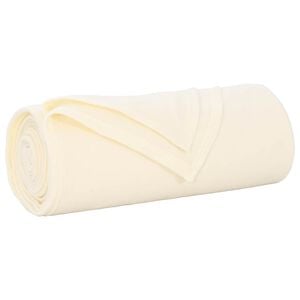 vidaXL plaid Cr&egrave;mekleurig 270 x 240 cm 0.86 kg Fleece