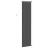 vidaXL Venetiaanse Blind Verstelbaar Zilvergrijs 213 x 40 cm PVC
