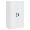 vidaXL Wandkast LUCCA Wit 60 x 31 x 100 cm Bewerkt hout