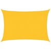 vidaXL Zonnezeil 160 g/m&sup2; 2,5x3,5 m HDPE geel