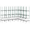 vidaXL Plantenbak met latwerk 200x160x142,5 cm polypropeen wit