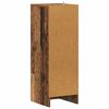 vidaXL Schoenenkast 32x35x92 cm bewerkt hout oud houtkleurig