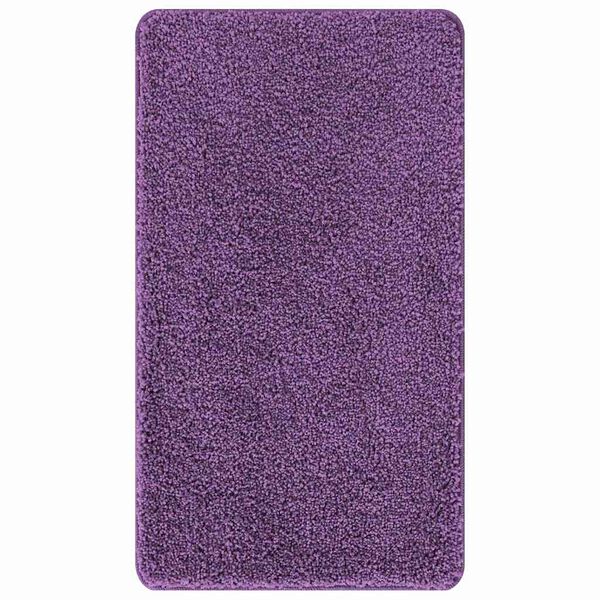 vidaXL Antislip Badmat Paars 70 x 120 cm PP