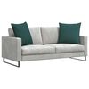 vidaXL Sofa Kussens 2 stuks Donkergroen 60 x 60 cm Stof