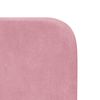 vidaXL Hoofdbord oor Roze 40,5 x 40,5 x 4 cm Fluweel