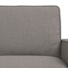 vidaXL Bank 120cm 2 pcs Taupe Metaal