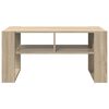 vidaXL Salontafel Sonoma Eiken 92 x 49,5 x 45 cm Bewerkt hout