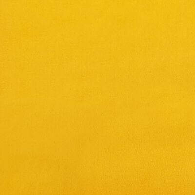vidaXL Bankje 100x35x41 cm fluweel geel