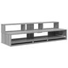 vidaXL Studiebureau Grijs Sonoma 110 x 42,5 x 36 cm Bewerkt hout