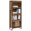 vidaXL Boekenkast Oud Hout 80 x 30 x 155 cm Bewerkt hout