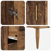 vidaXL Hoge kast met lade 2 pcs Oudhout Bewerkt hout