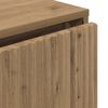 vidaXL Dressoir met lade Artisan Eiken 79,5 x 33 x 82 cm Bewerkt hout