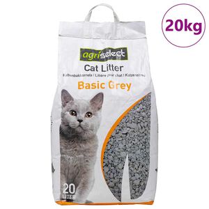 vidaXL Kattenbakvulling met babypoeder geur Bentoniet 20L