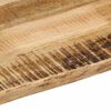 vidaXL Tafelblad met natuurlijke rand 120x40x2,5 cm massief mangohout