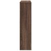 vidaXL Radiatorombouw 149x20x82 cm bewerkt hout bruin eikenkleurig