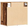 vidaXL Schoenenkast 52x30x50 cm oud houtkleurig