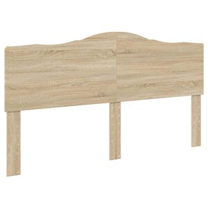 vidaXL Hoofdbord Sonoma Eiken Bewerkt hout