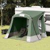 vidaXL Achterkleptent met dak Groen 285 x 255 x 245 cm taft