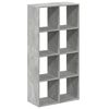 vidaXL Kamerscherm / boekenkast 69,5x29x137,5 cm hout betongrijs