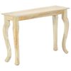 vidaXL Consoletafel 110x35x77 cm Massief mangohout