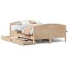vidaXL Bedframe zonder matras massief grenenhout 140x200 cm