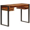 vidaXL Bureau met 2 lades 110x50x77 cm massief acaciahout