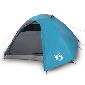 vidaXL Koepeltent 4-persoons waterdicht blauw