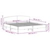 vidaXL Bedframe zonder matras massief grenenhout 180x200 cm