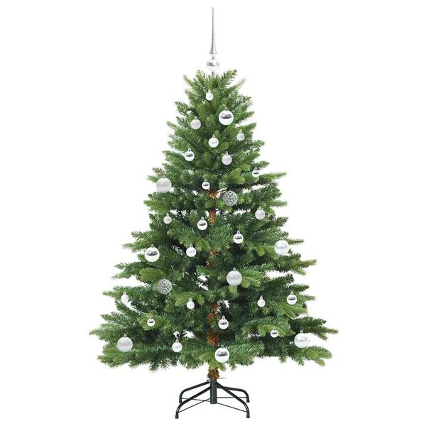 vidaXL Kunstkerstboom met 150 LED met standaard Groen 150 cm PE en PVC