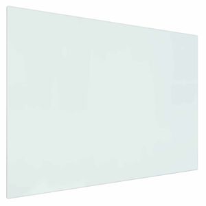 vidaXL Vuurplaats Glazen Plaat Transparant 80 x 60 cm Glas