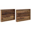 vidaXL Tijdschrift Rek 2 st Oudhout 100 x 12 x 70 cm Bewerkt hout
